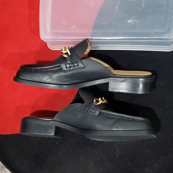 Maeve Slip on loafers with Gold Chain Size 36 or 6 - Picture 5 of 11